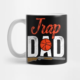 Trap Dad Trap Shooting Dad Of A Trap Shooter Father Mug